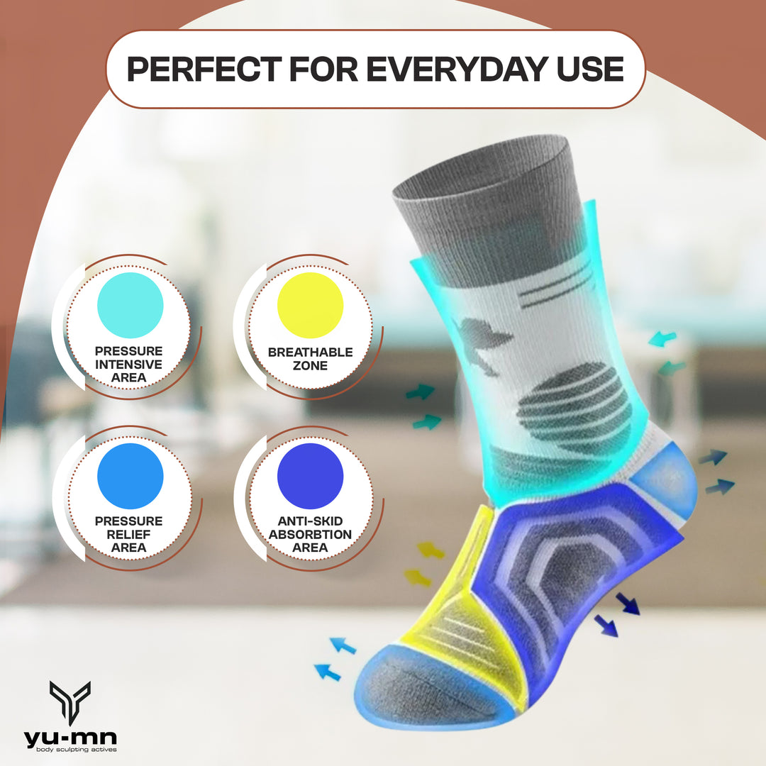 YU-MN SMART Compression Socks improving blood circulation and comfort