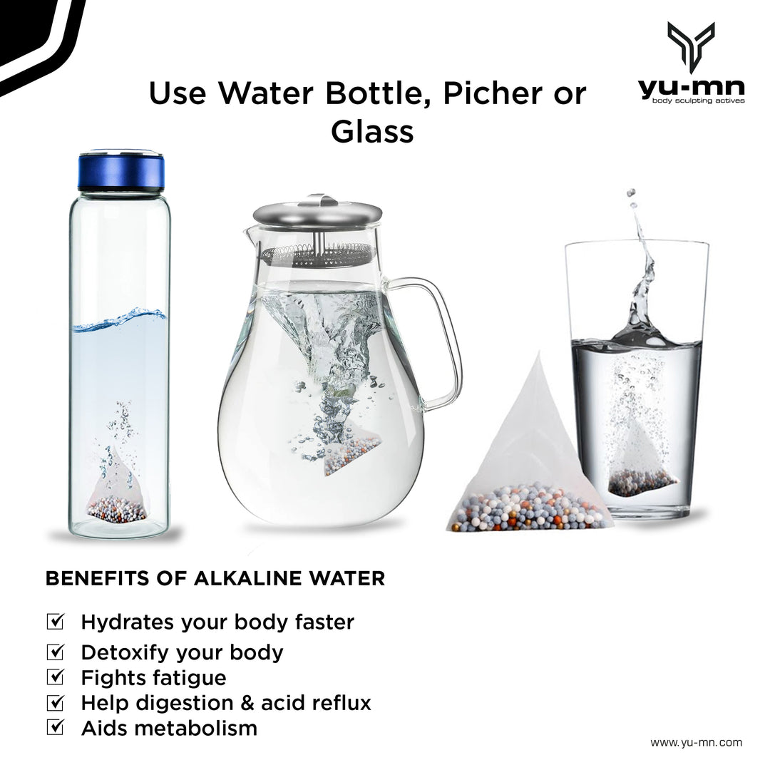 Los principales beneficios de utilizar bolsas de agua alcalina
