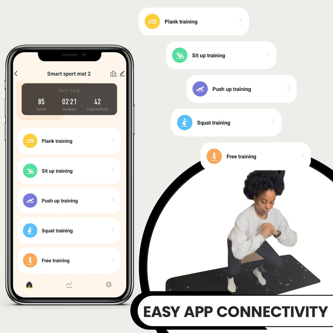 YU-MN Smart Yoga Mat - Yu-mn