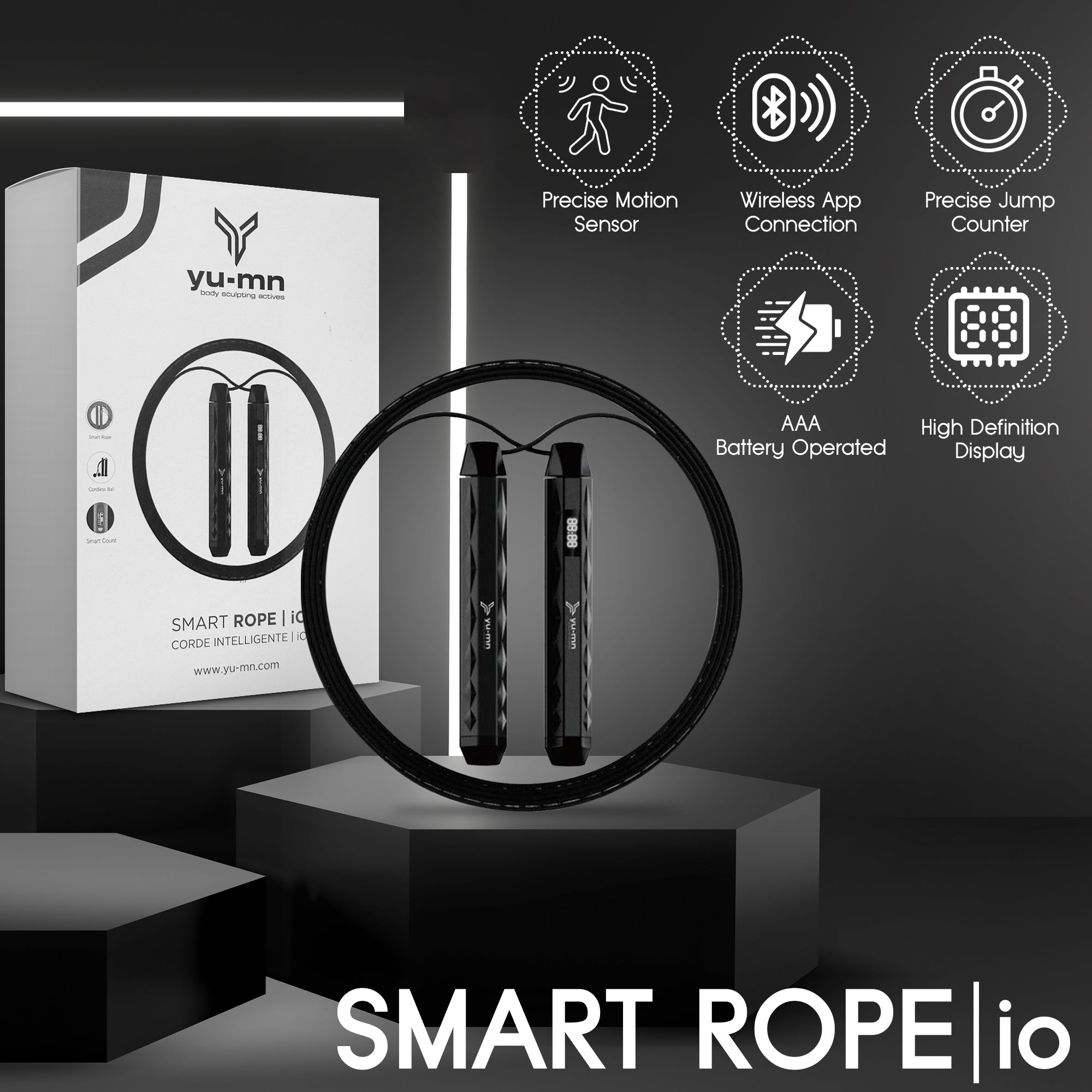 YU-MN SMART ROPE iO - Available in USA - Yu-mn