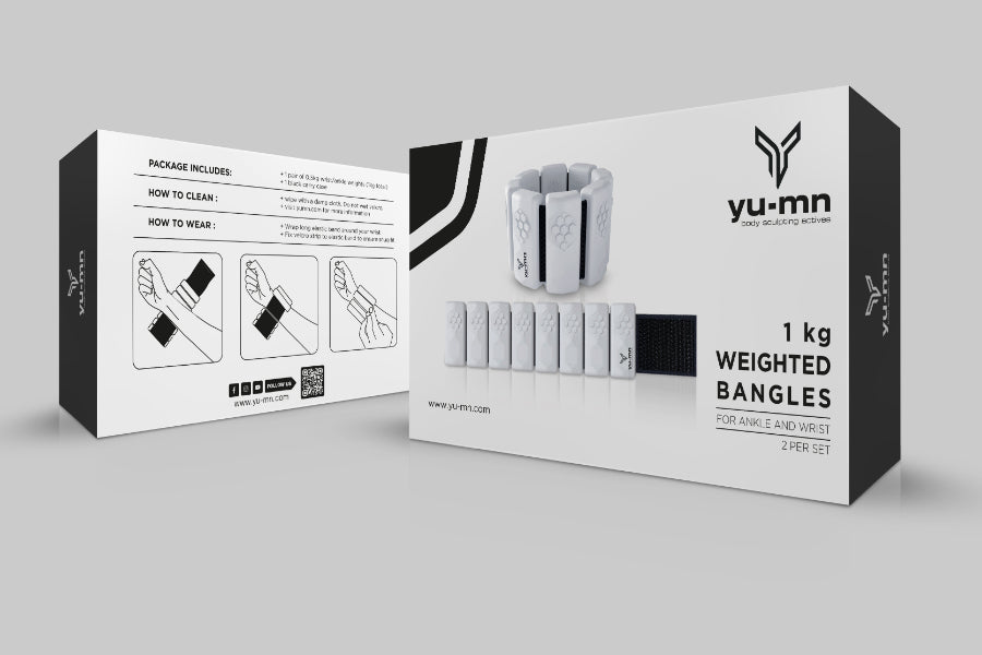 Yu-mn 2.2Ibs Weighted Bangles - Yu-mn